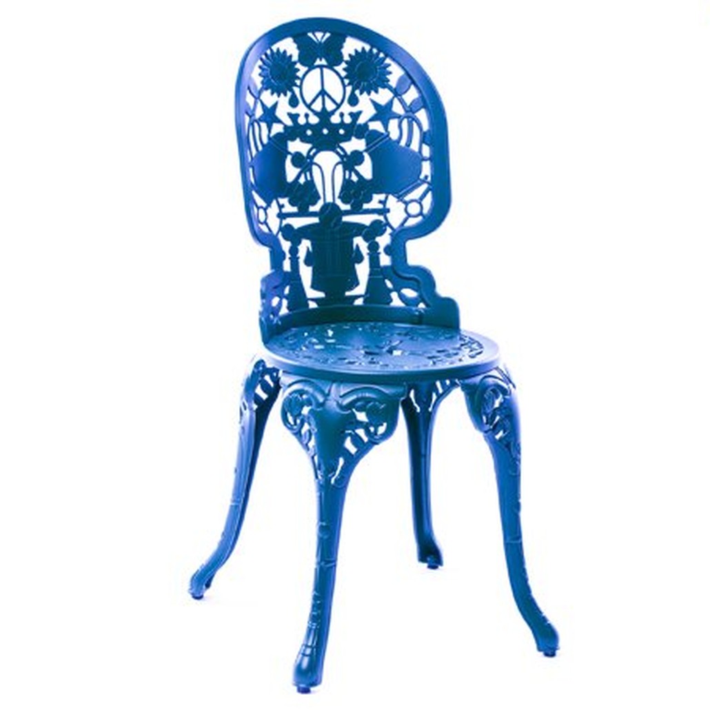 Стул Seletti Industry Collection ALUMINIUM CHAIR – SKY BLUE