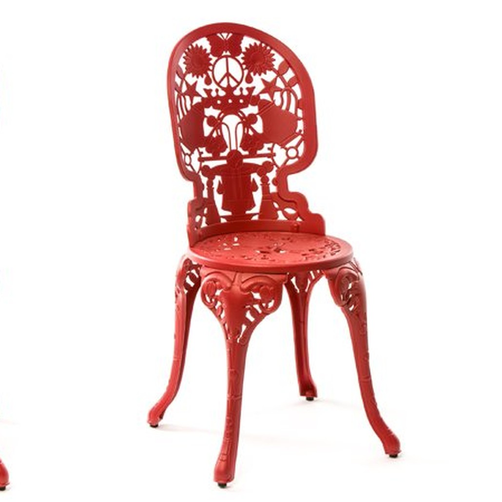 Стул Seletti Industry Collection ALUMINIUM CHAIR – RED
