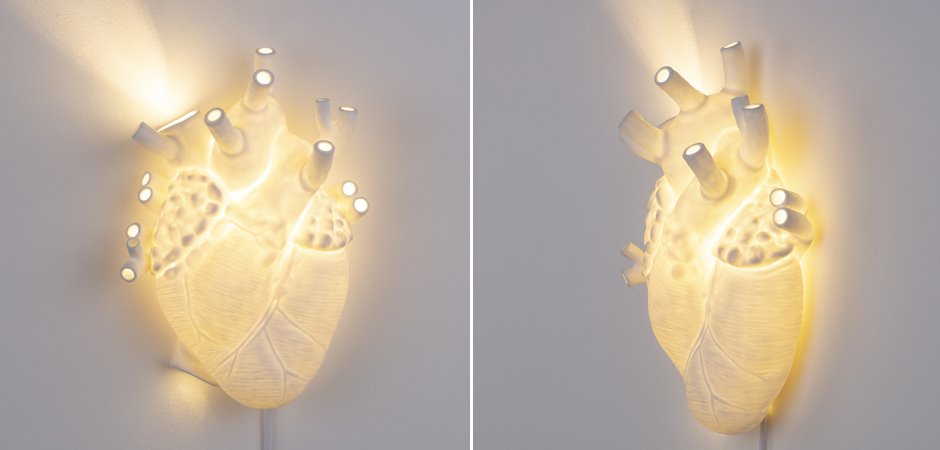 Бра Seletti Heart Lamp