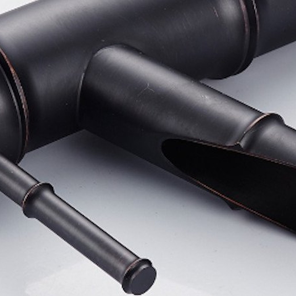 Смеситель black bamboo черный Бамбук
