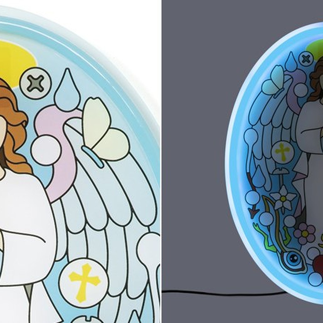 Бра Seletti Gospel Led Signs Angel Gabriel