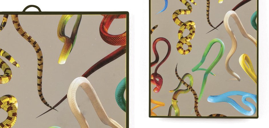 Зеркало Seletti Mirror Medium Snakes