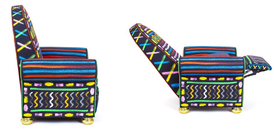 Кресло Seletti Lazy Painter Azteca