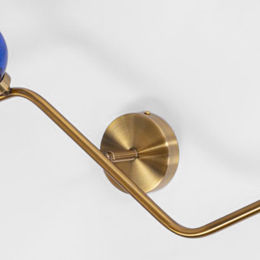 Бра Cherry FLUSH MOUNT Wall Lamp blue