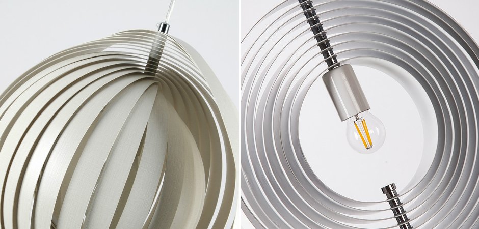 Подвесной светильник Led Pendant Rotates Space Ball Metal