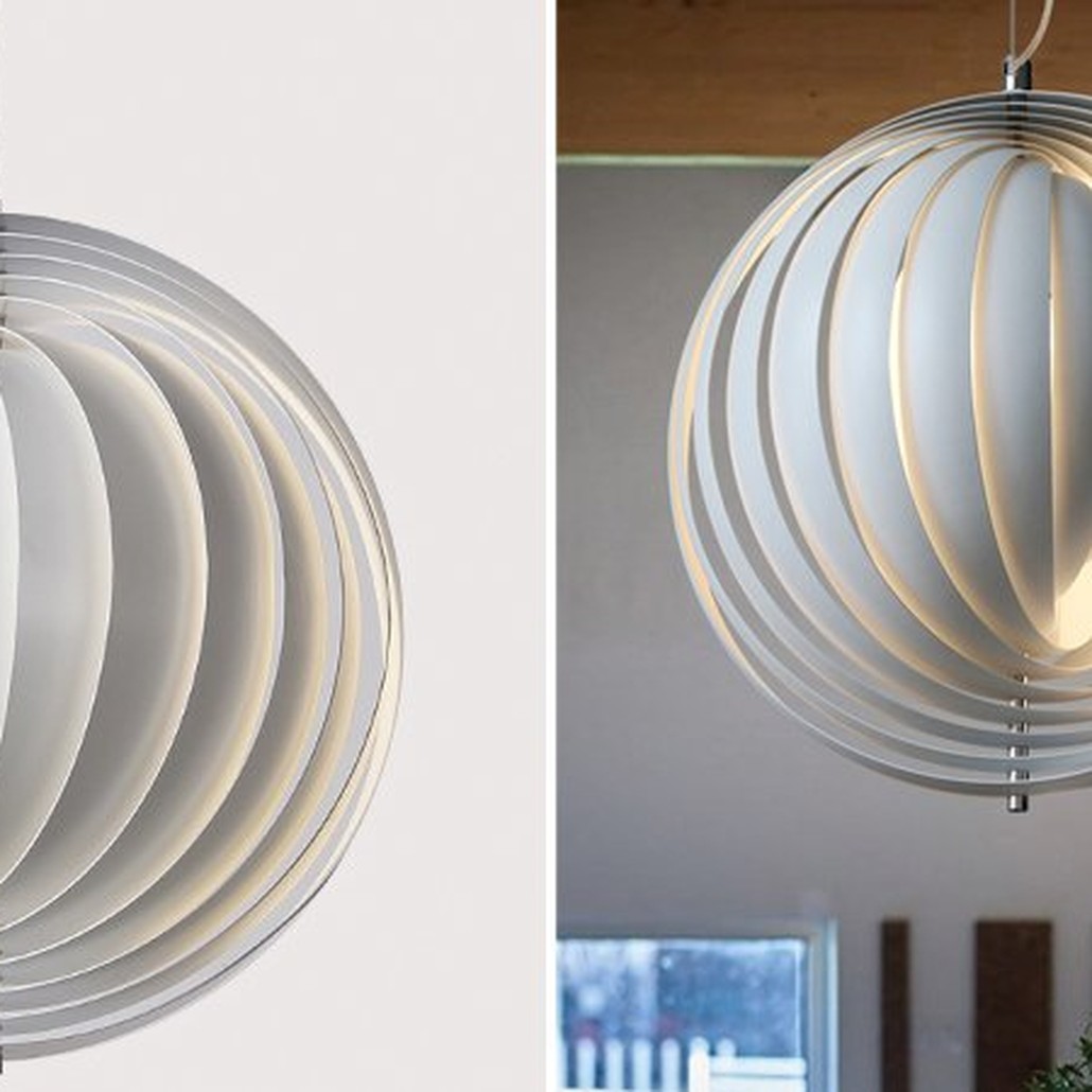 Подвесной светильник Led Pendant Rotates Space Ball Metal