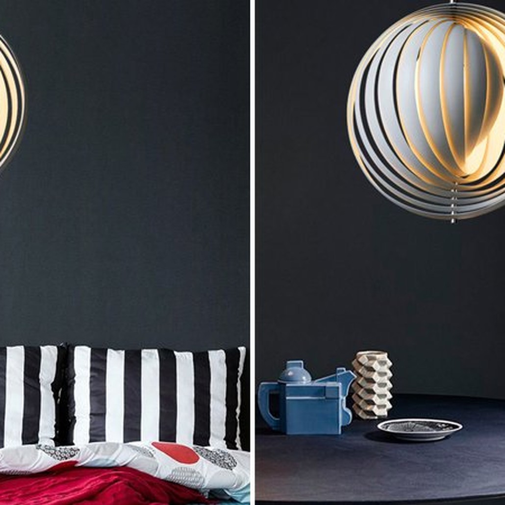 Подвесной светильник Led Pendant Rotates Space Ball Metal