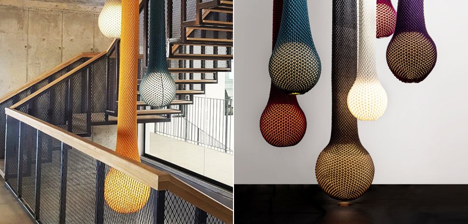 Подвесной светильник Ariel Zuckerman KNITTED LED pendant lamp