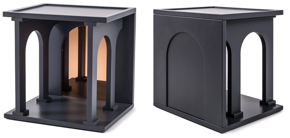 Полка Seletti Renaissance Single Anthracite