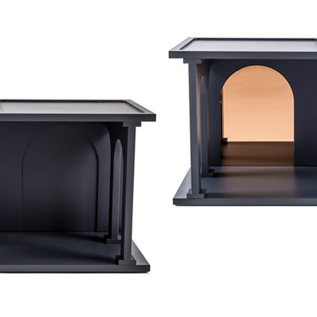 Полка Seletti Renaissance Double Anthracite