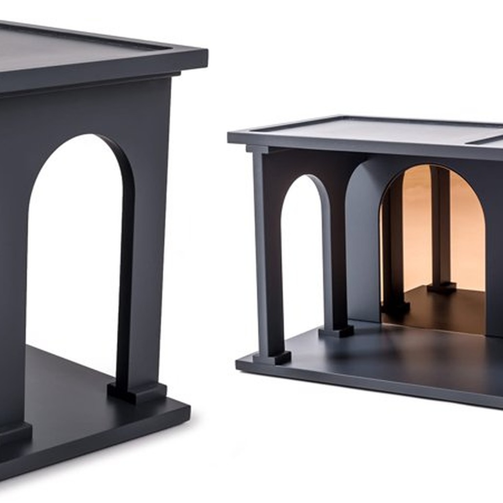 Полка Seletti Renaissance Double Anthracite