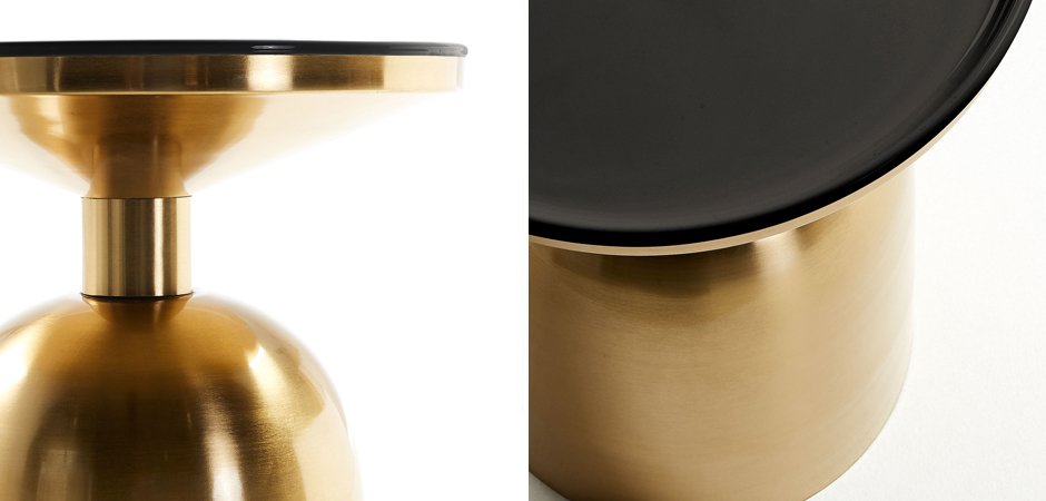 Приставной стол Table Francis Gold