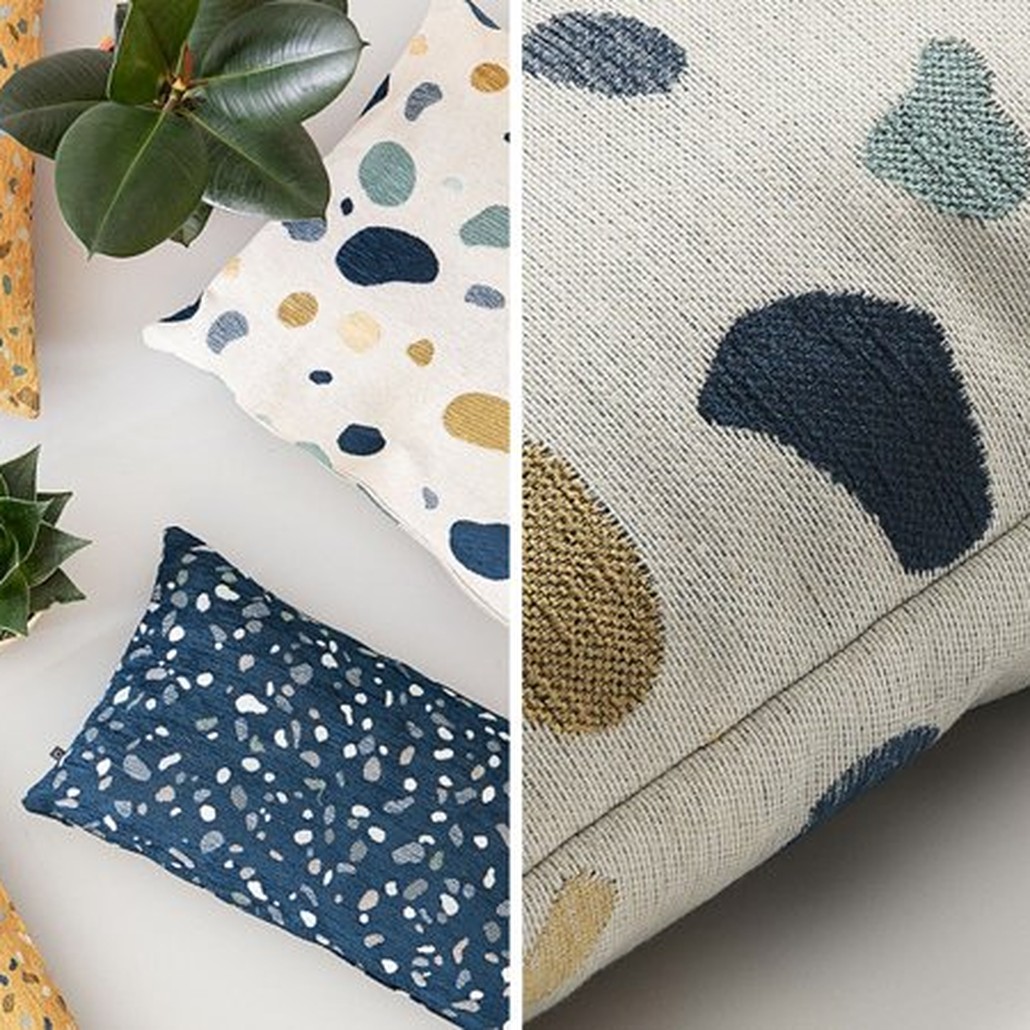 Декоративная подушка Terrazzo White