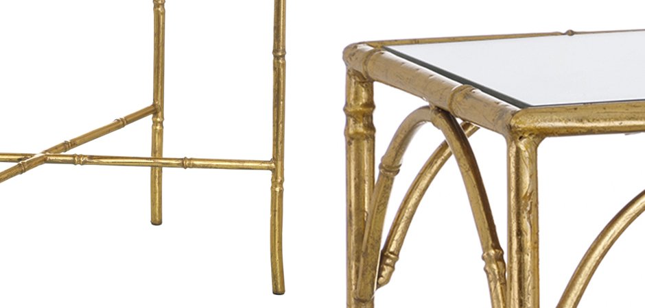 Консоль Metal Bamboo Console