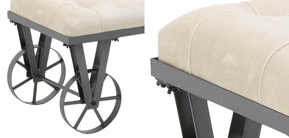 Банкетка Bench Seat Loft white