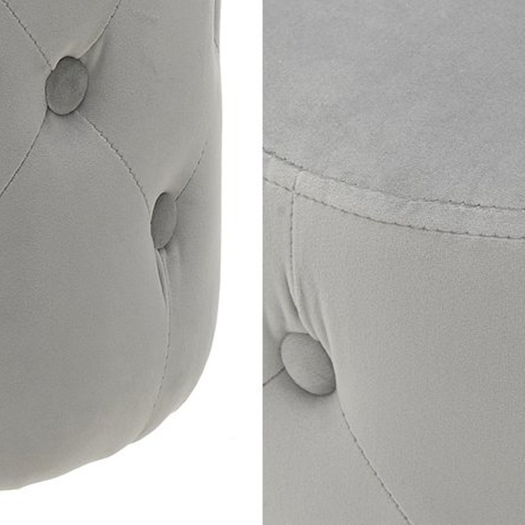 Пуф Capitone Gray