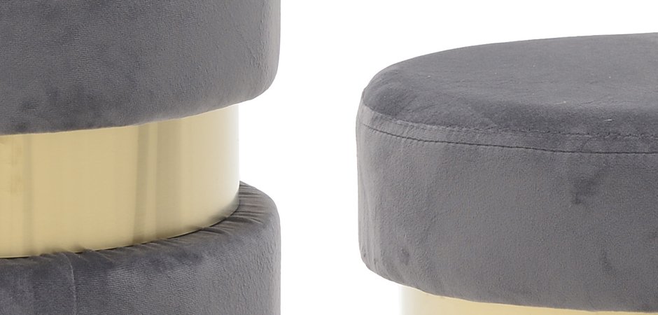 Пуф Golden Belt Gray