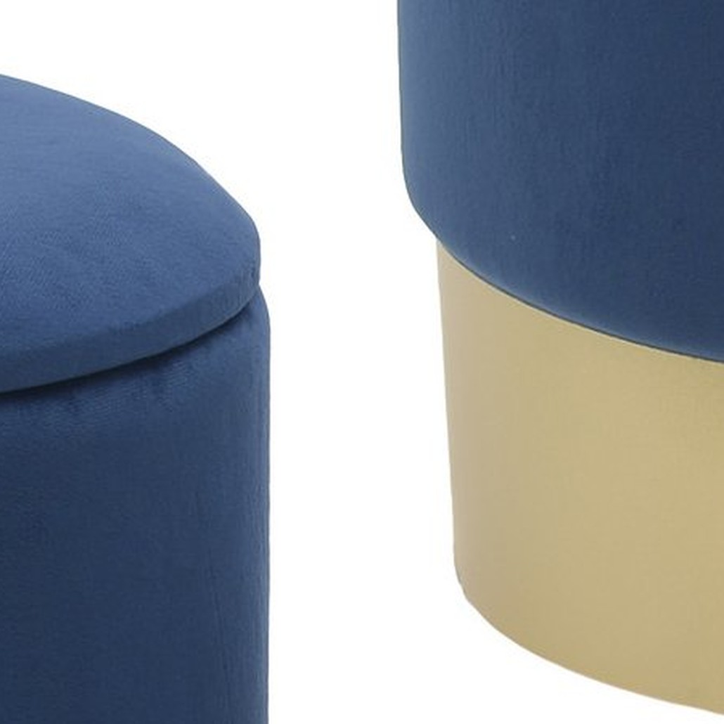 Комплект пуфов Golden Belt Blue