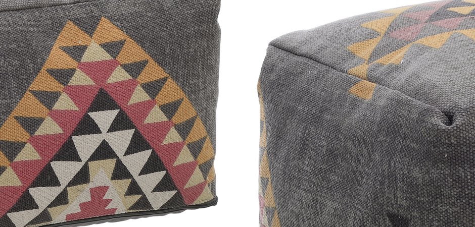 Пуф KELIM Pattern Triangle