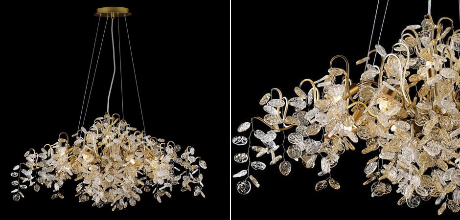 Люстра FAIRYTREE Chandelier Gold 9