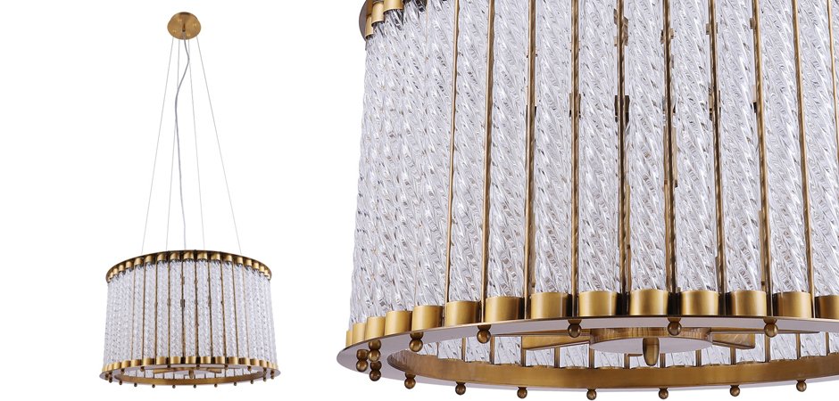 Люстра Glass Spirals