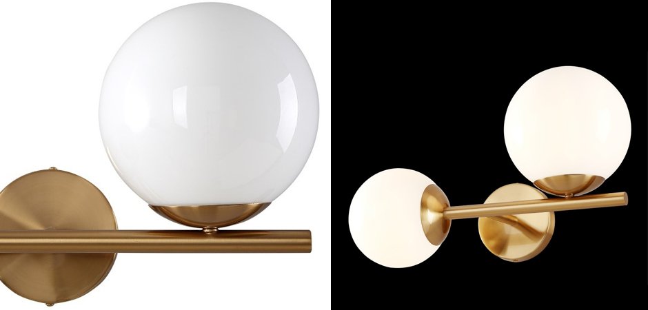 Бра Ball Top & Side Sconces
