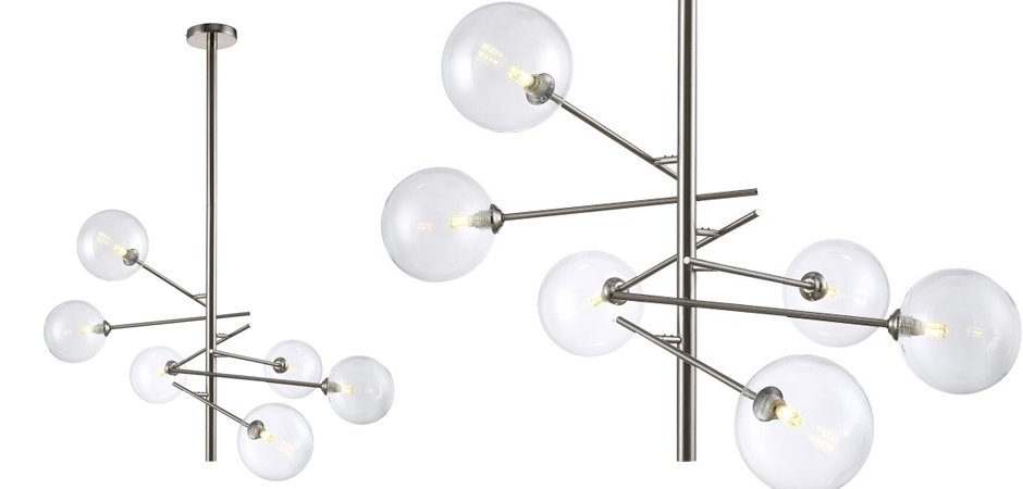 Люстра Gallotti & Radice Straight Nickel 6