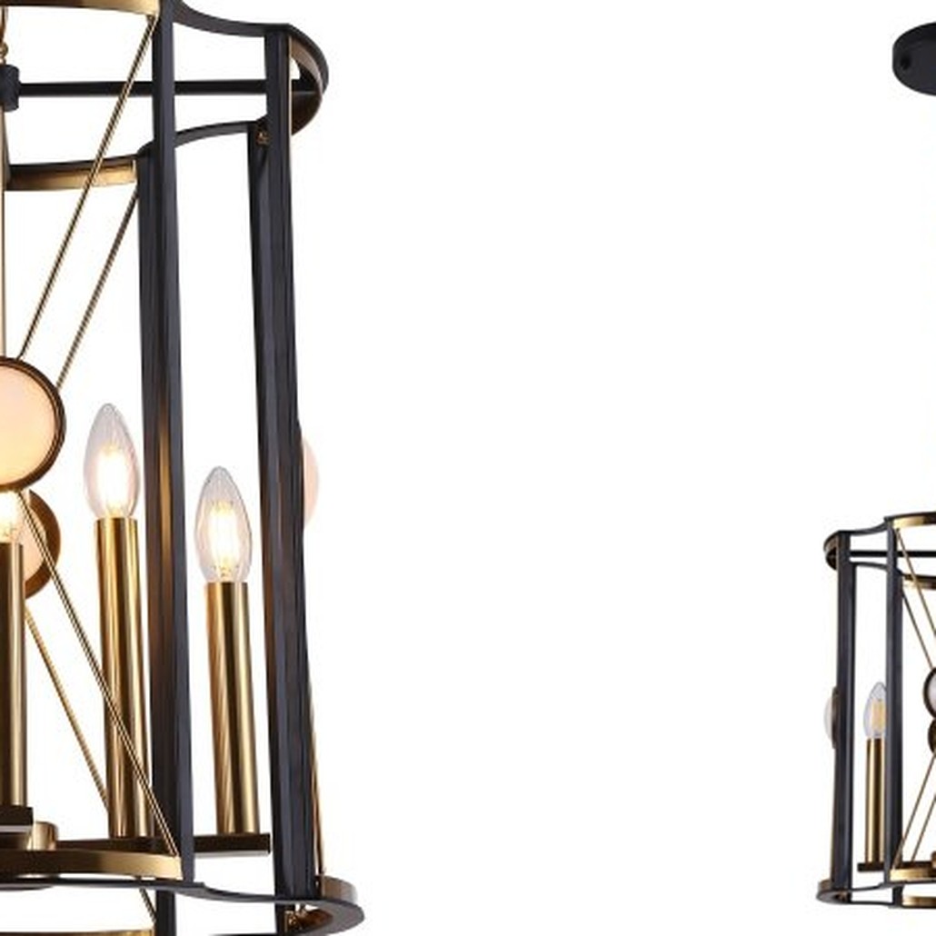 Люстра Candles Cell Gold
