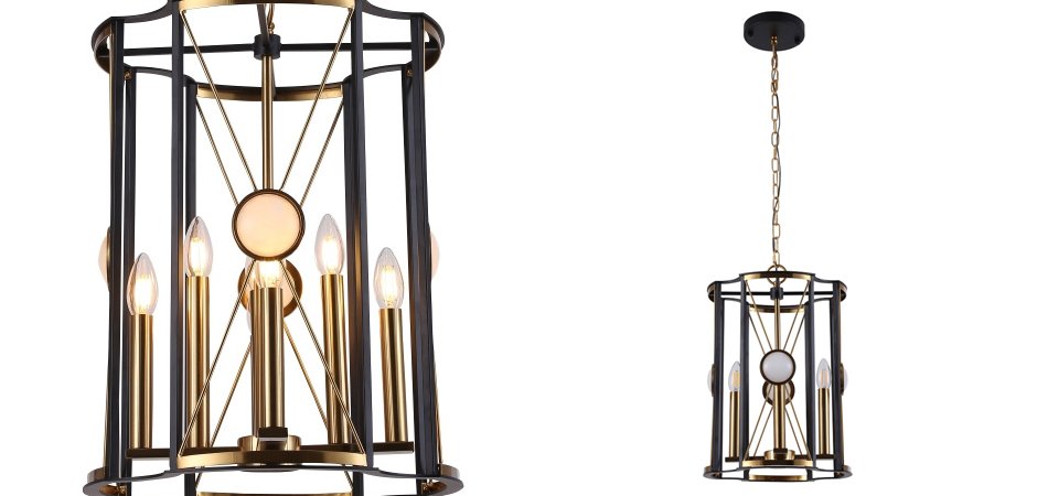 Люстра Candles Cell Gold