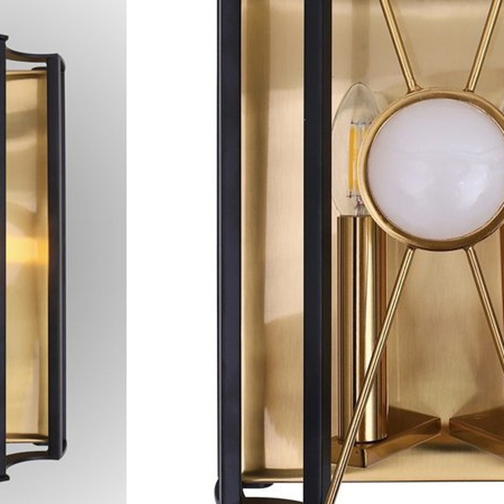 Бра Candles Cell Gold Sconces