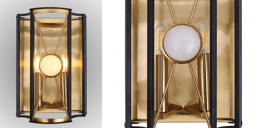 Бра Candles Cell Gold Sconces