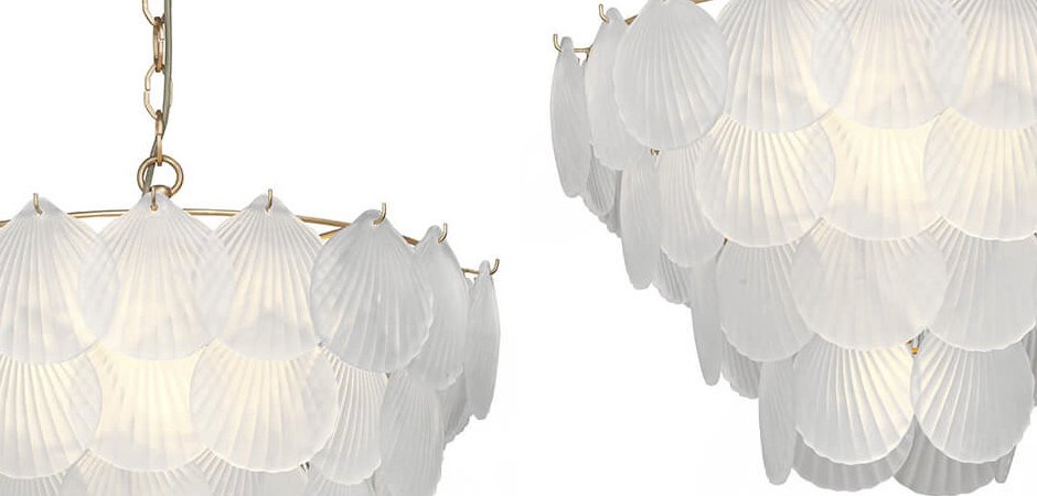 Люстра Transparent Glass Shells