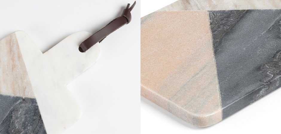 Разделочная доска Marble Triangles