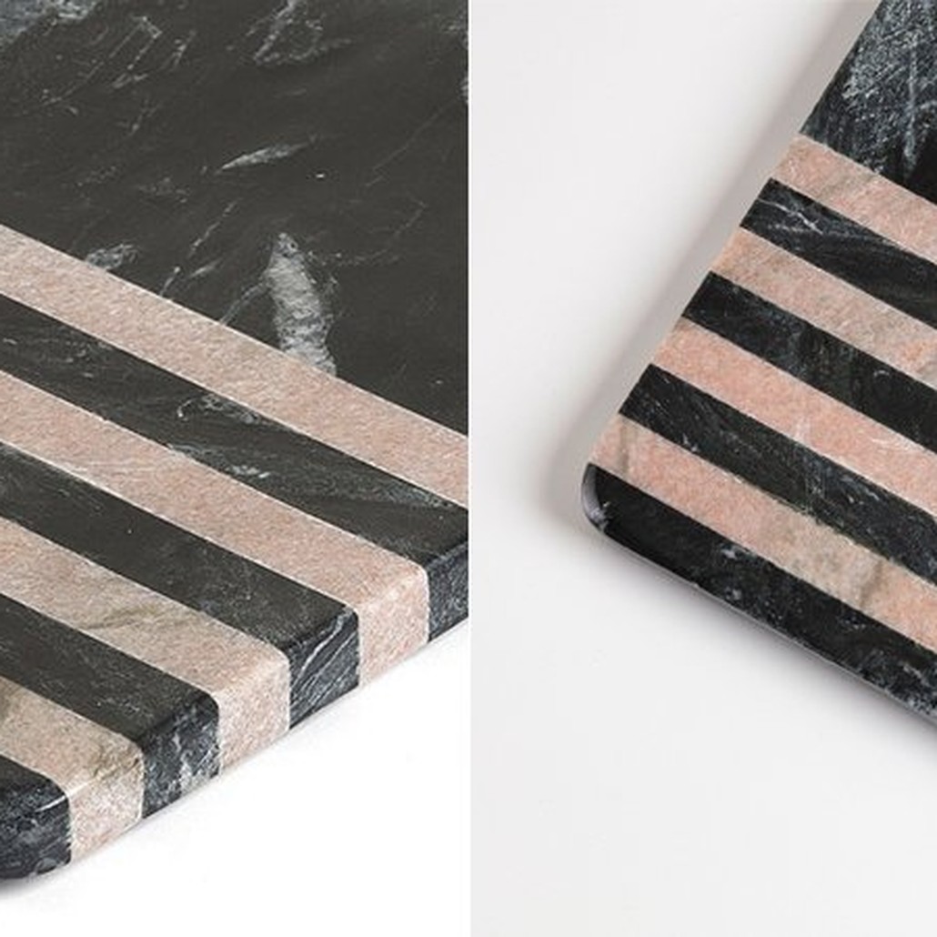 Разделочная доска Pink Stripes