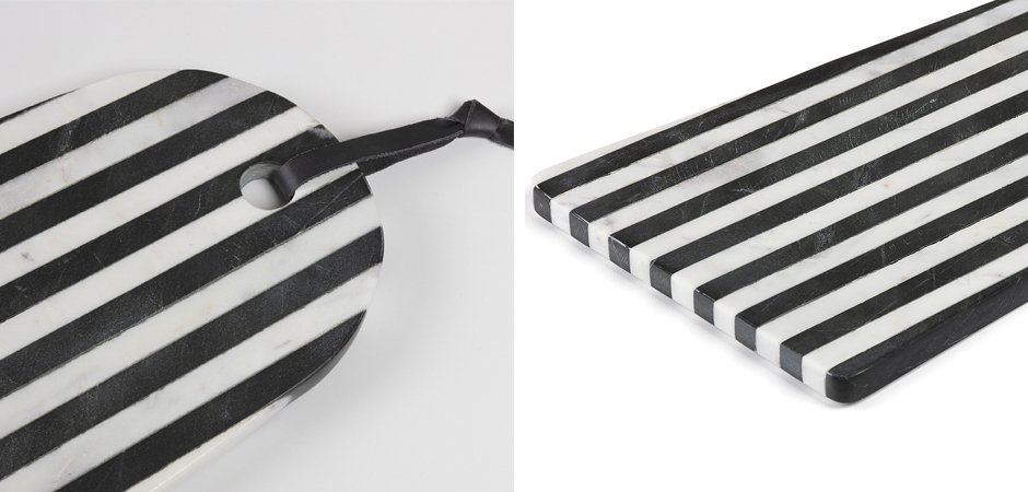 Разделочная доска Black and White Vertical