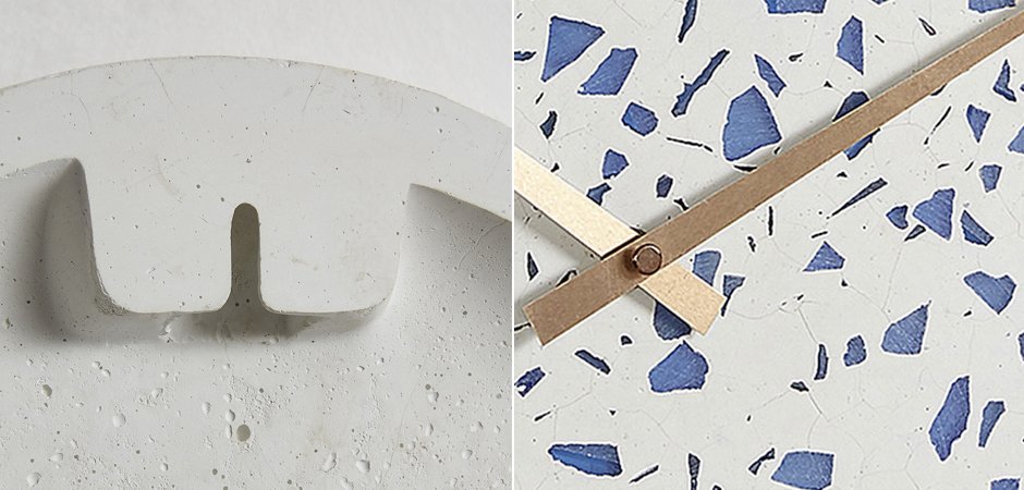 Часы Blue Shards