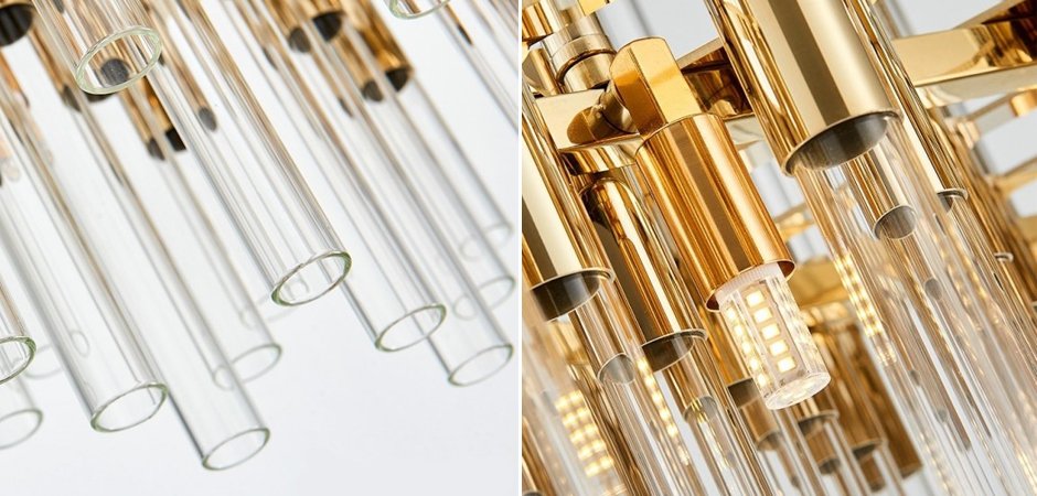 Люстра Luxxu Waterfall Rectangular suspension