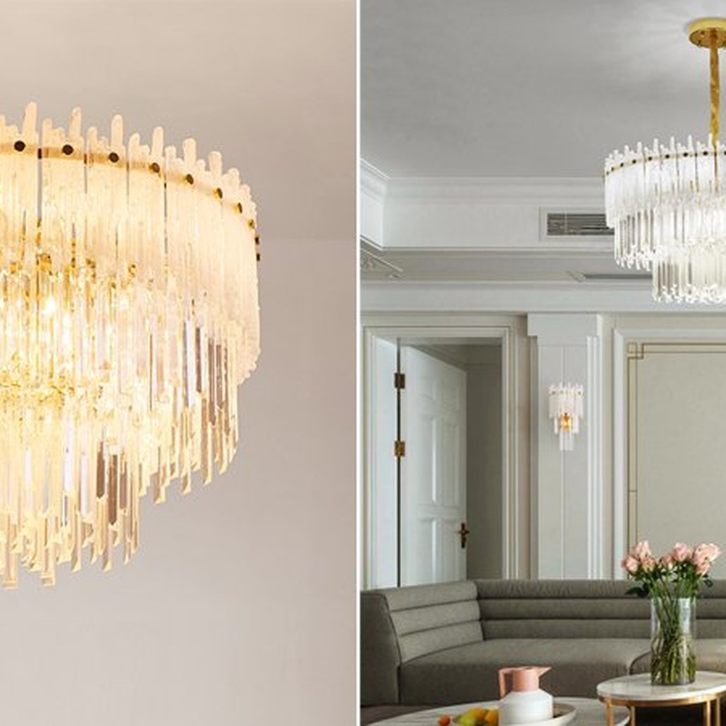 Люстра Murano Glass ICE Chandelier