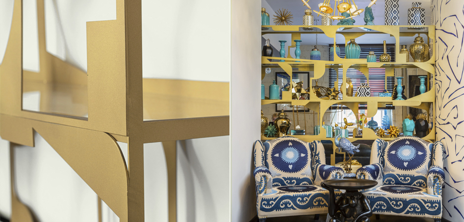 Стеллаж Golden Kaleidoscope