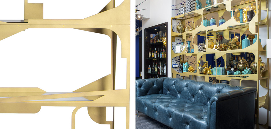 Стеллаж Golden Kaleidoscope