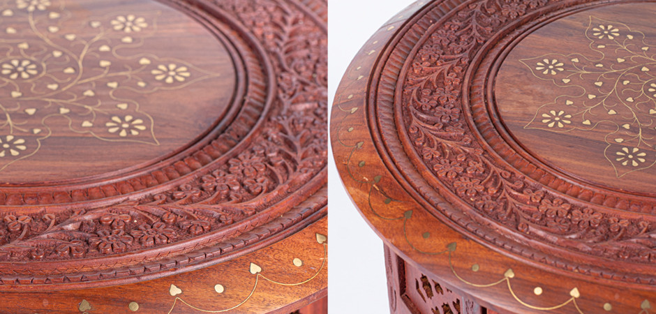 Столик Indian inlay Table