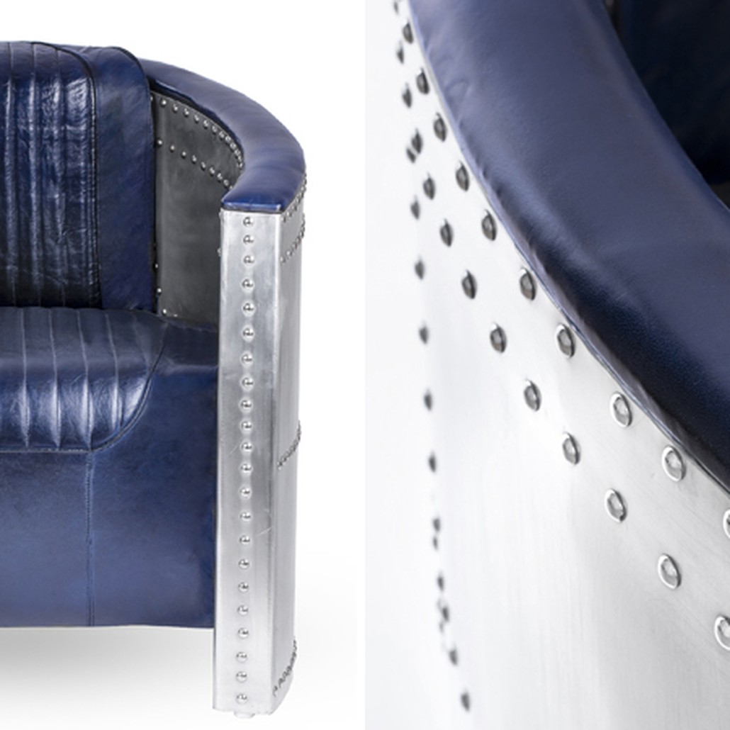 Кресло Aviator Tomcat chair Blue