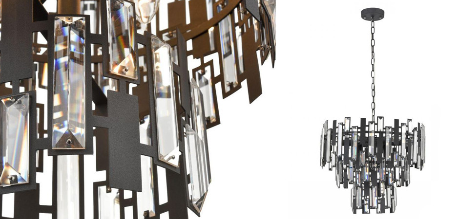 Люстра Darkness Chandelier three cascades