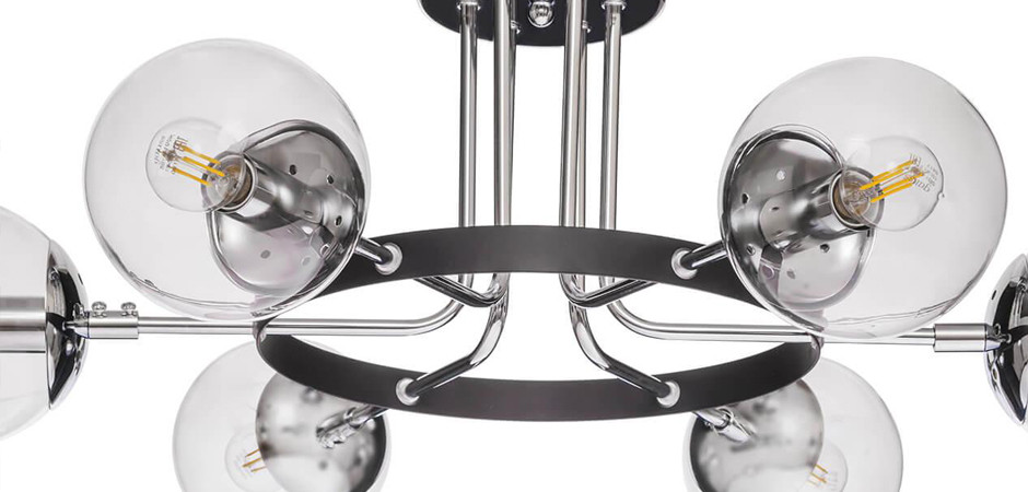 Потолочный светильник Transparent Balls Loft Ceiling