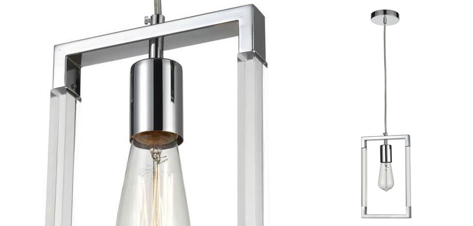 Подвесной светильник Transparent Strips Chromium One