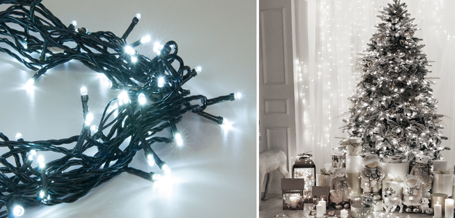 Интерьерная Гирлянда Белые диоды