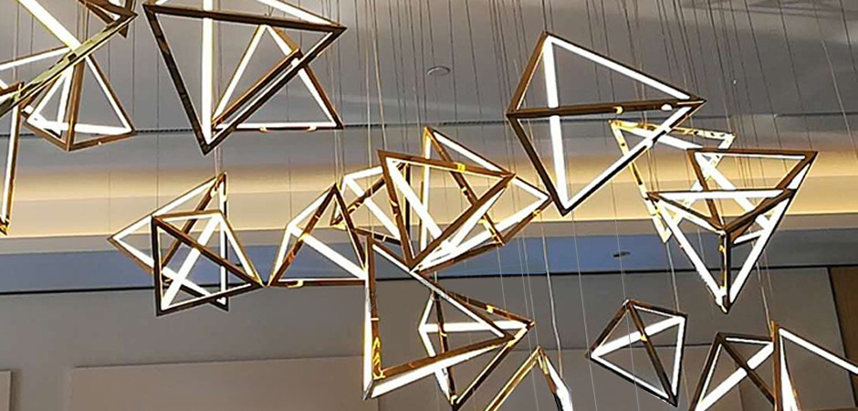 Подвесной светильник Weightless Triangles