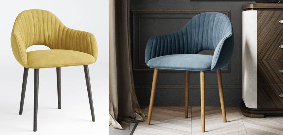 Стул California blue