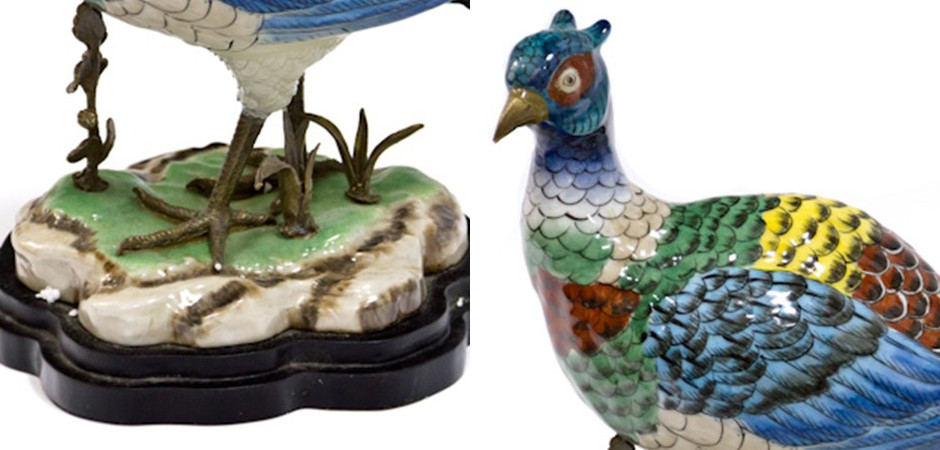 Статуэтка фарфоровый Фазан