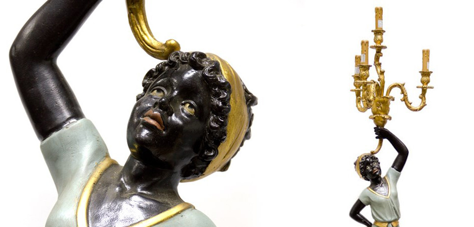 Торшер Girl With Candlestick